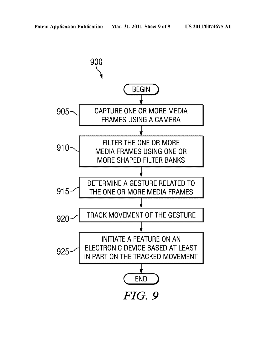 METHOD AND APPARATUS FOR INITIATING A FEATURE BASED AT LEAST IN PART ON THE TRACKED MOVEMENT - diagram, schematic, and image 10