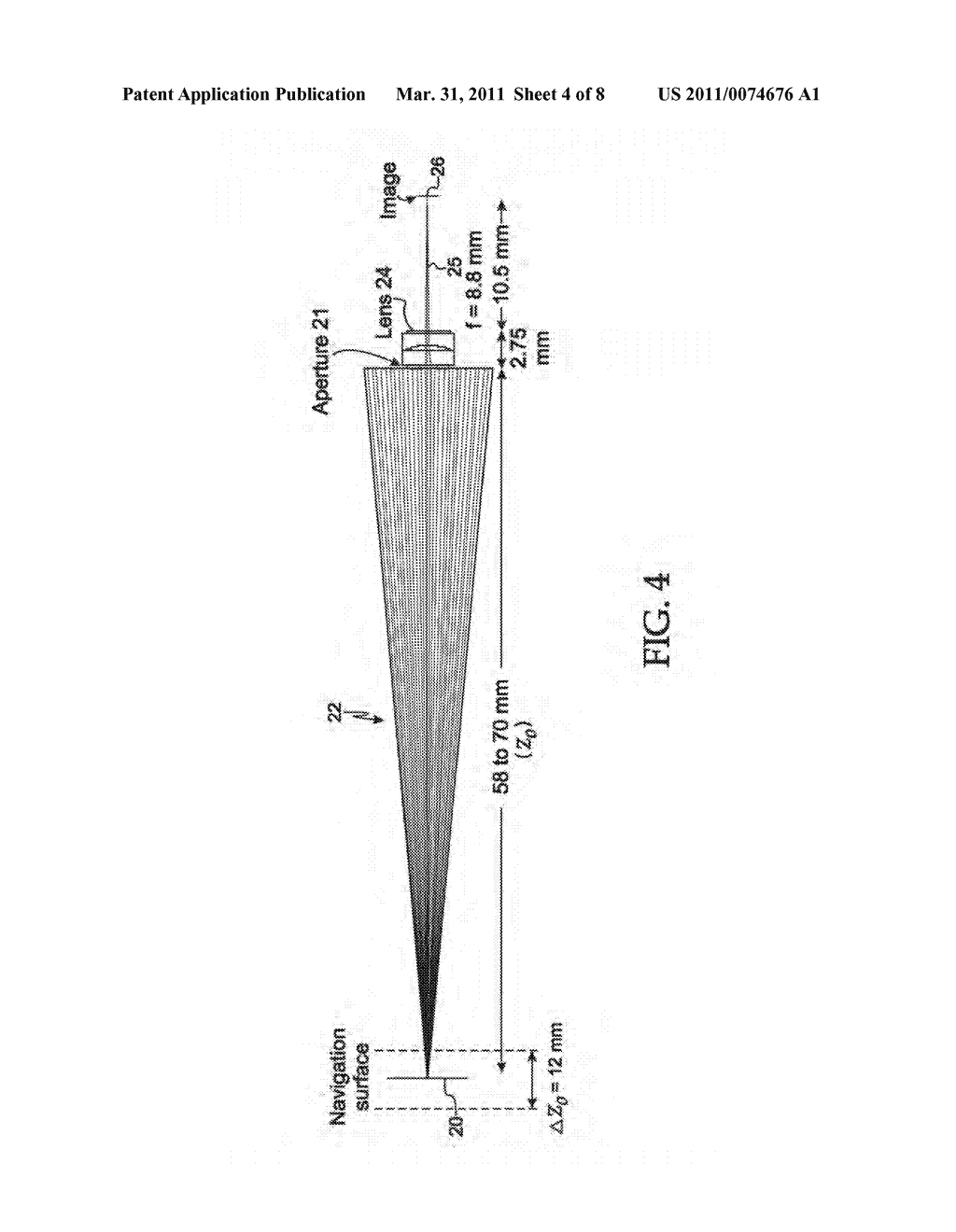 Large Depth of Field Navigation Input Devices and Methods - diagram, schematic, and image 05