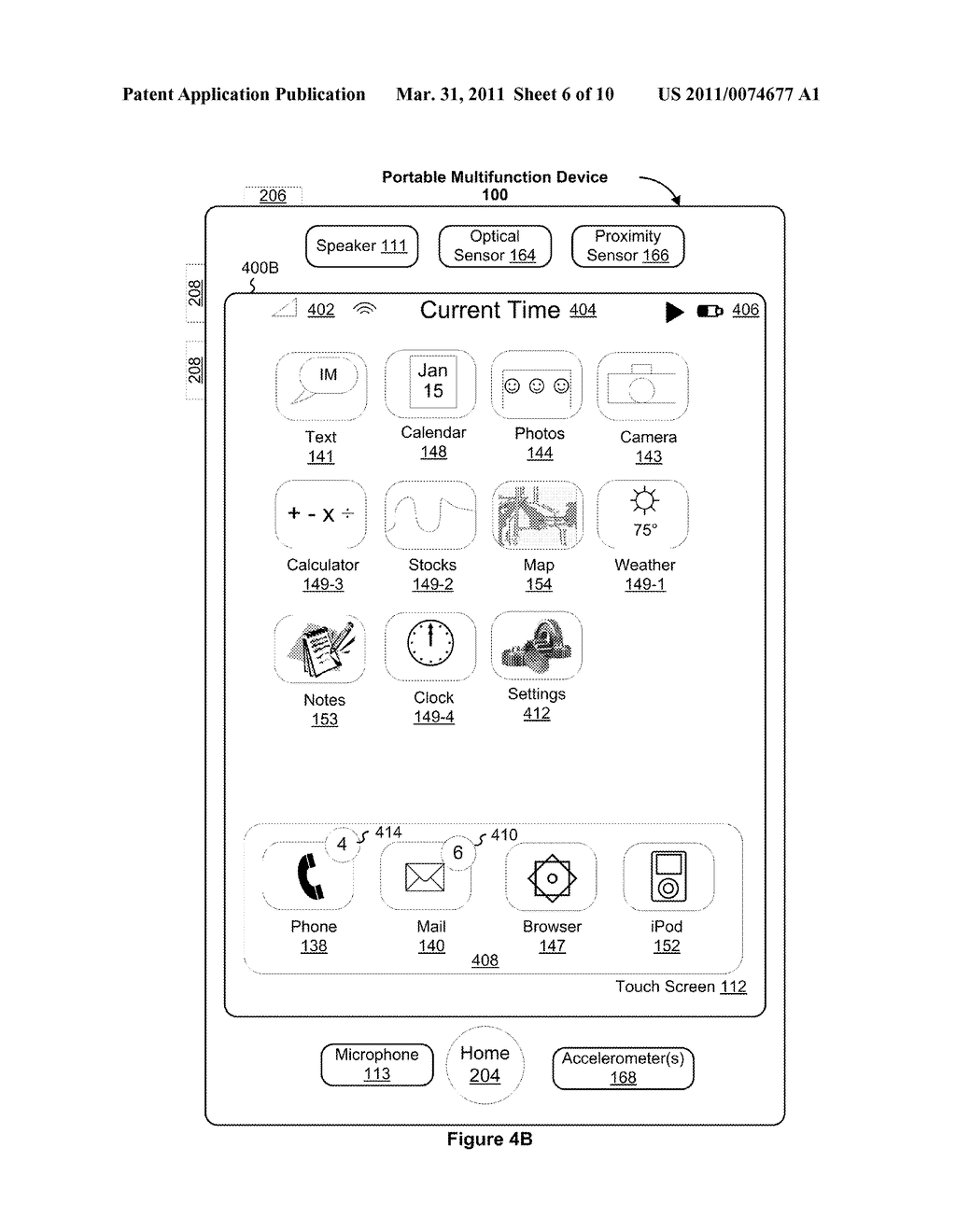 Methods for Determining a Cursor Position from a Finger Contact with a Touch Screen Display - diagram, schematic, and image 07