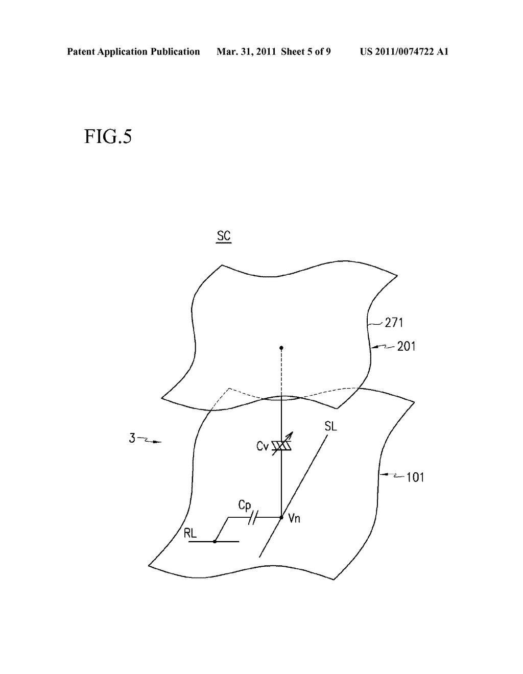 TOUCH SENSITIVE DISPLAY DEVICE AND METHOD THEREOF - diagram, schematic, and image 06