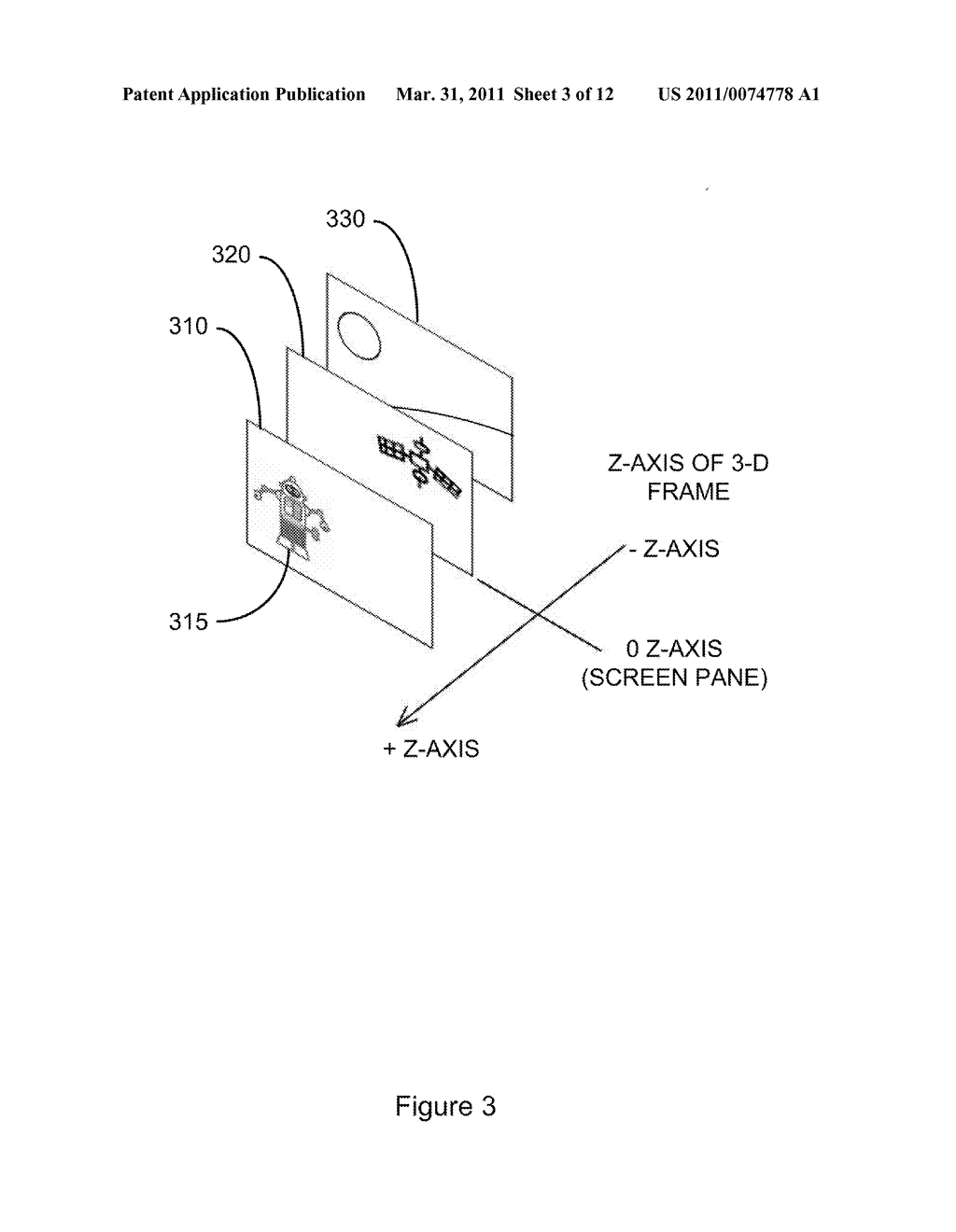 METHOD AND SYSTEM FOR CREATING DEPTH AND VOLUME IN A 2-D PLANAR IMAGE - diagram, schematic, and image 04