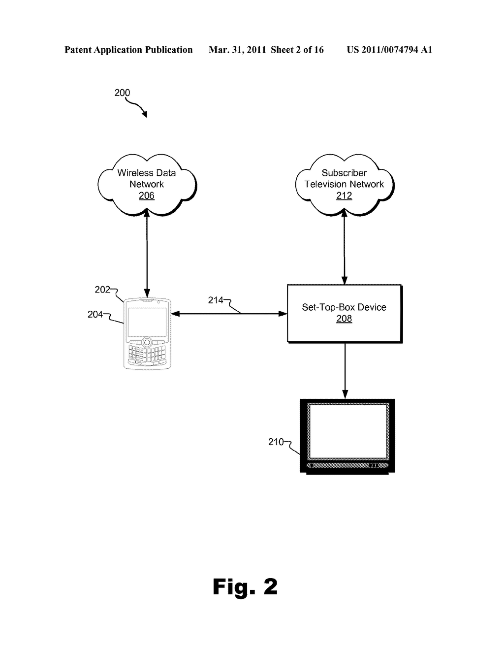 SYSTEMS AND METHODS FOR CASTING A GRAPHICAL USER INTERFACE DISPLAY OF A MOBILE DEVICE TO A DISPLAY SCREEN ASSOCIATED WITH A SET-TOP-BOX DEVICE - diagram, schematic, and image 03