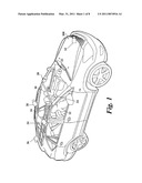 ELECTRONIC CONTROL SYSTEM, ELECTRONIC CONTROL UNIT AND ASSOCIATED METHODOLOGY OF ADAPTING 3D PANORAMIC VIEWS OF VEHICLE SURROUNDINGS BY PREDICTING DRIVER INTENT diagram and image