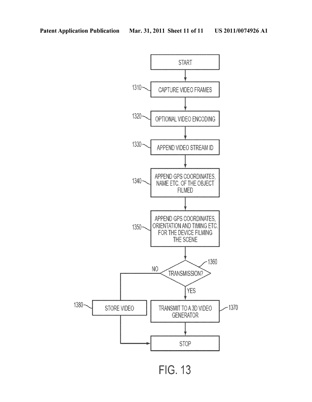 SYSTEM AND METHOD FOR CREATING 3D VIDEO - diagram, schematic, and image 12