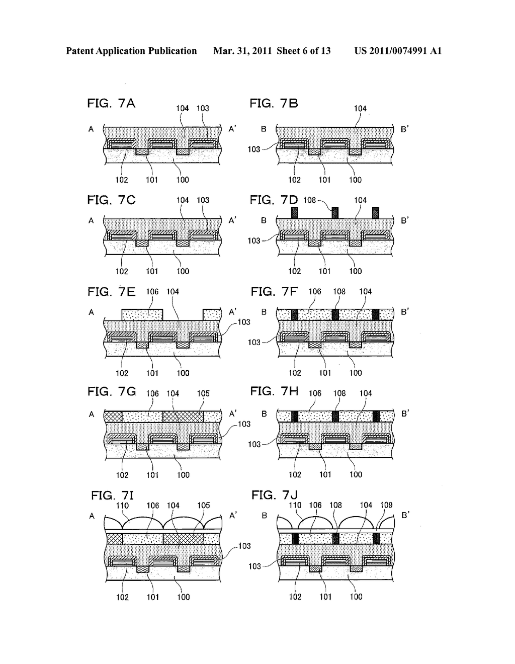 SOLID-STATE IMAGE DEVICE AND METHOD OF MANUFACTURING THE SAME - diagram, schematic, and image 07