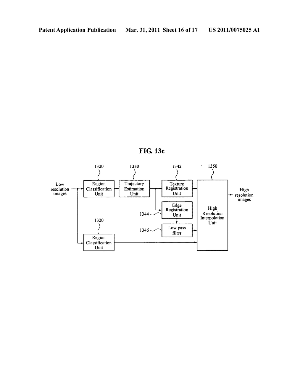 System and method producing high definition video from low definition video - diagram, schematic, and image 17