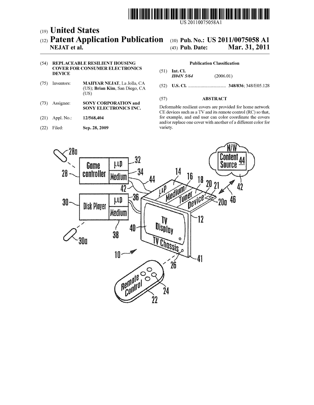 REPLACEABLE RESILIENT HOUSING COVER FOR CONSUMER ELECTRONICS DEVICE - diagram, schematic, and image 01