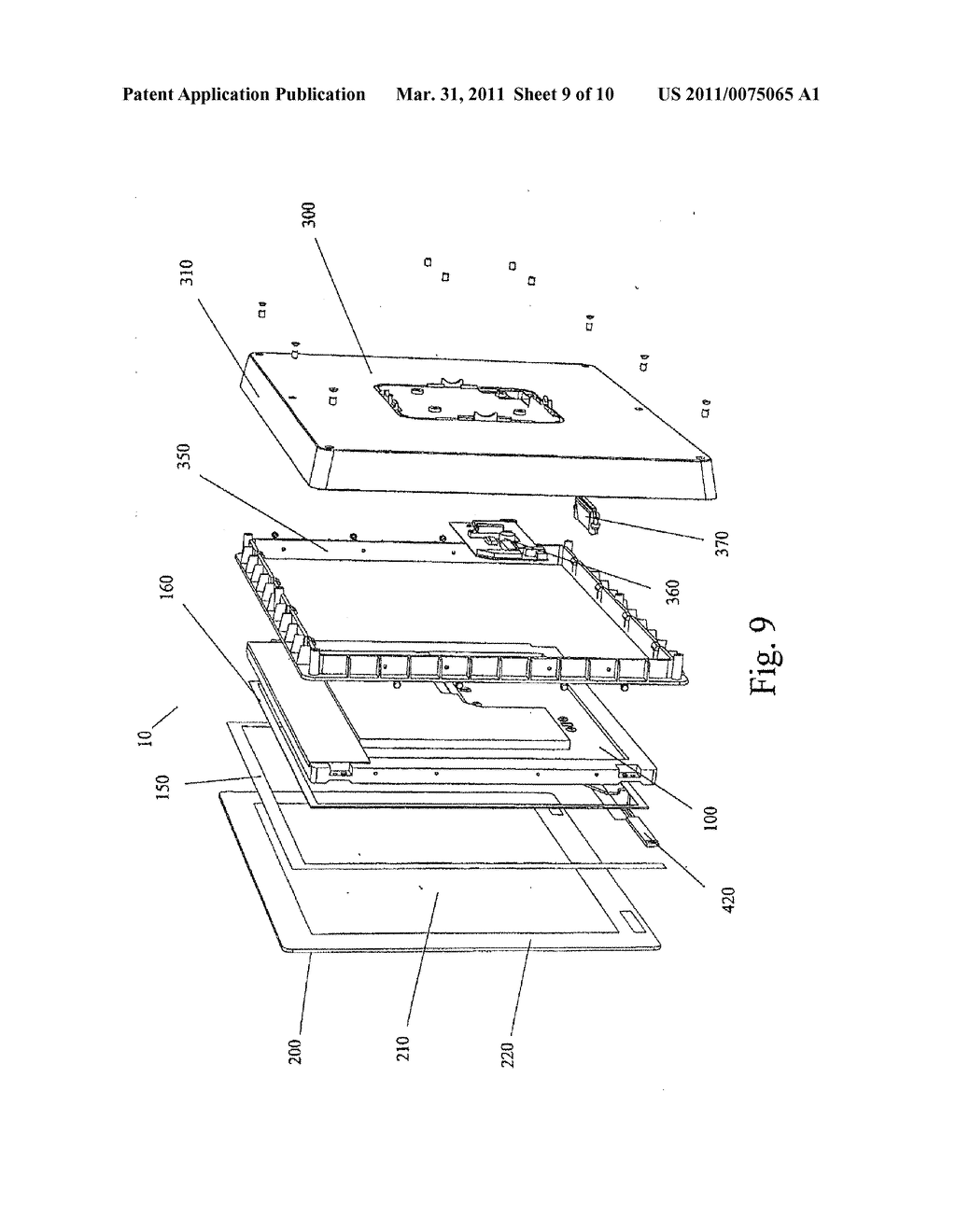 BEZEL-LESS ELECTRONIC DISPLAY - diagram, schematic, and image 10