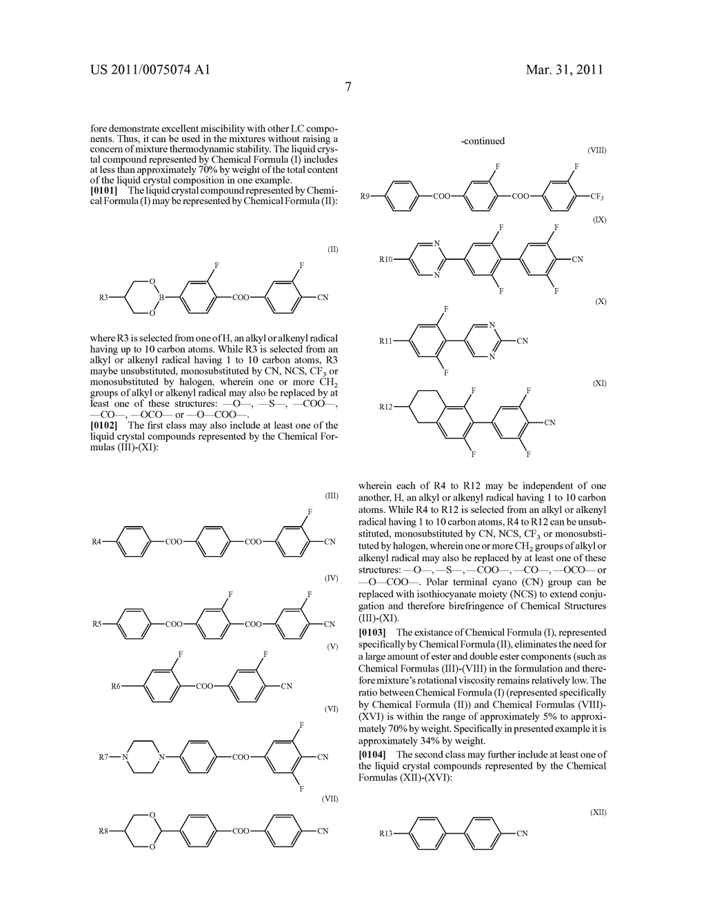 Liquid Crystals Composition and Liquid Crystal Display with Patterned Electrodes - diagram, schematic, and image 34