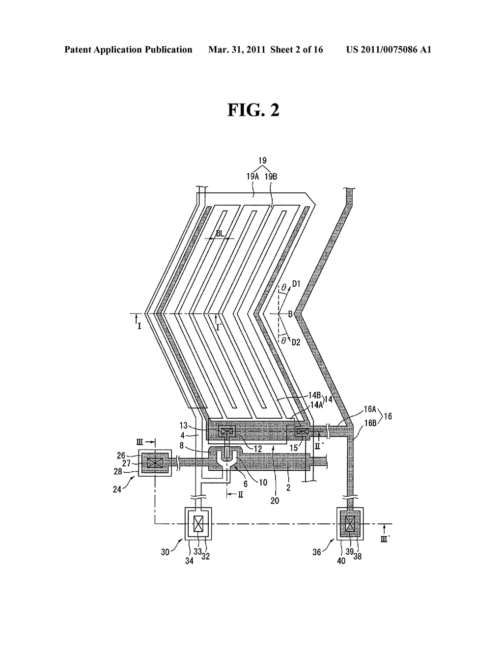 LIQUID CRYSTAL DISPLAY AND FABRICATING METHOD THEREOF - diagram, schematic, and image 03
