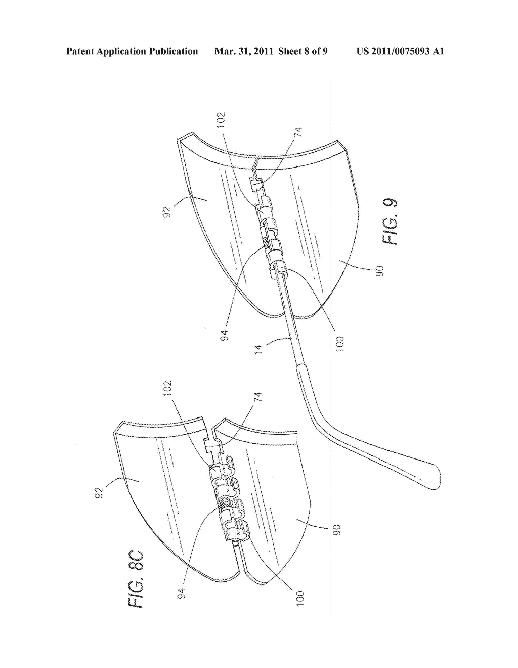DETACHABLE SIDESHADE FOR SPECTACLES - diagram, schematic, and image 09