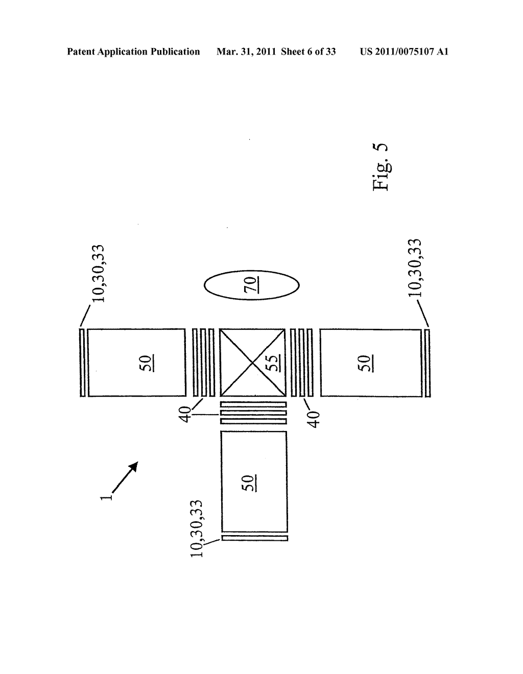 ILLUMINATION ARRANGEMENT FOR A PROJECTION SYSTEM - diagram, schematic, and image 07