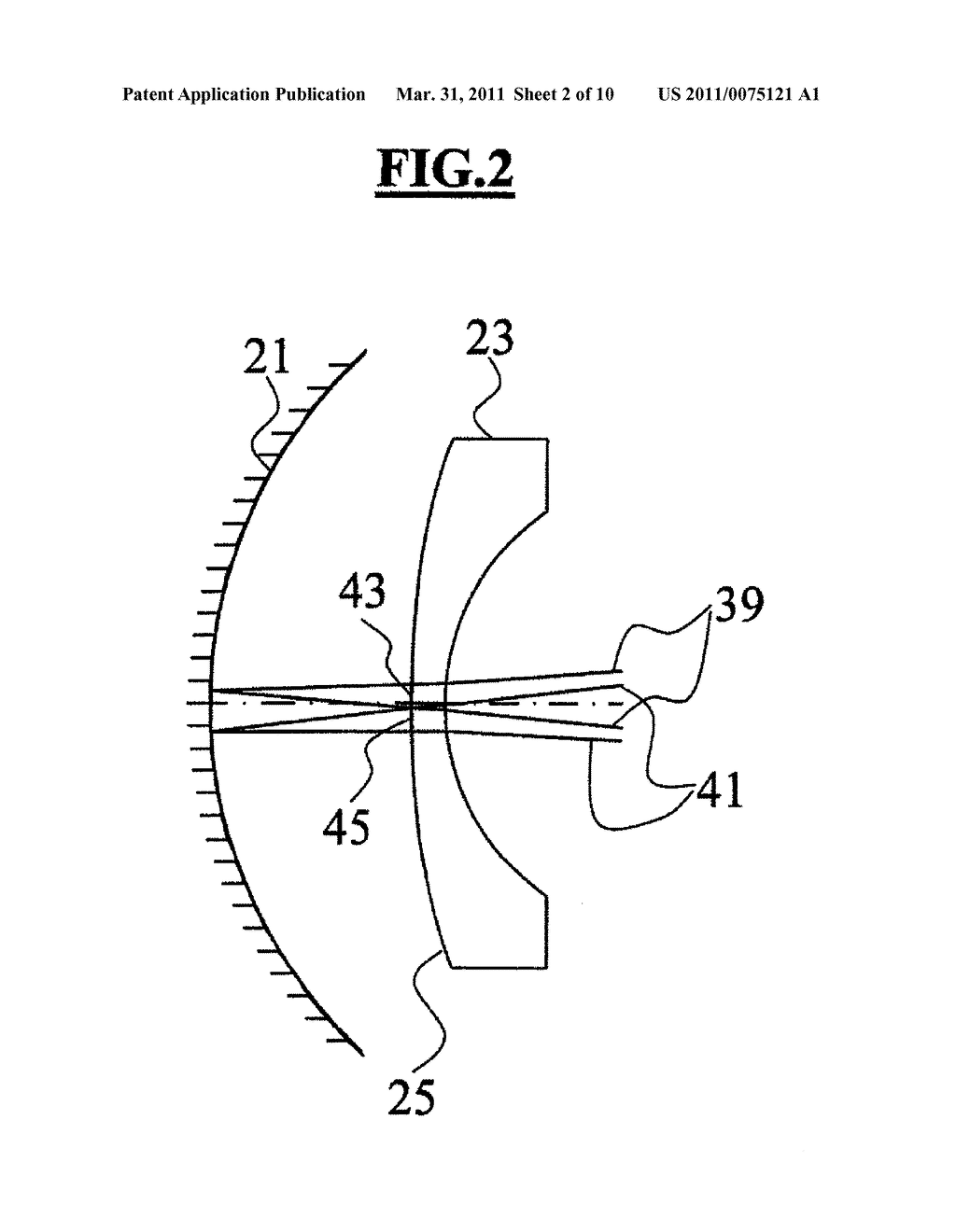 CATADIOPTRIC PROJECTION OBJECTIVE - diagram, schematic, and image 03