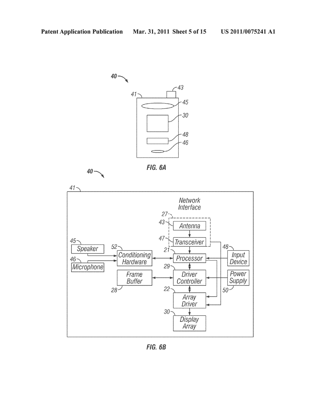 INTERFEROMETRIC DISPLAY WITH INTERFEROMETRIC REFLECTOR - diagram, schematic, and image 06