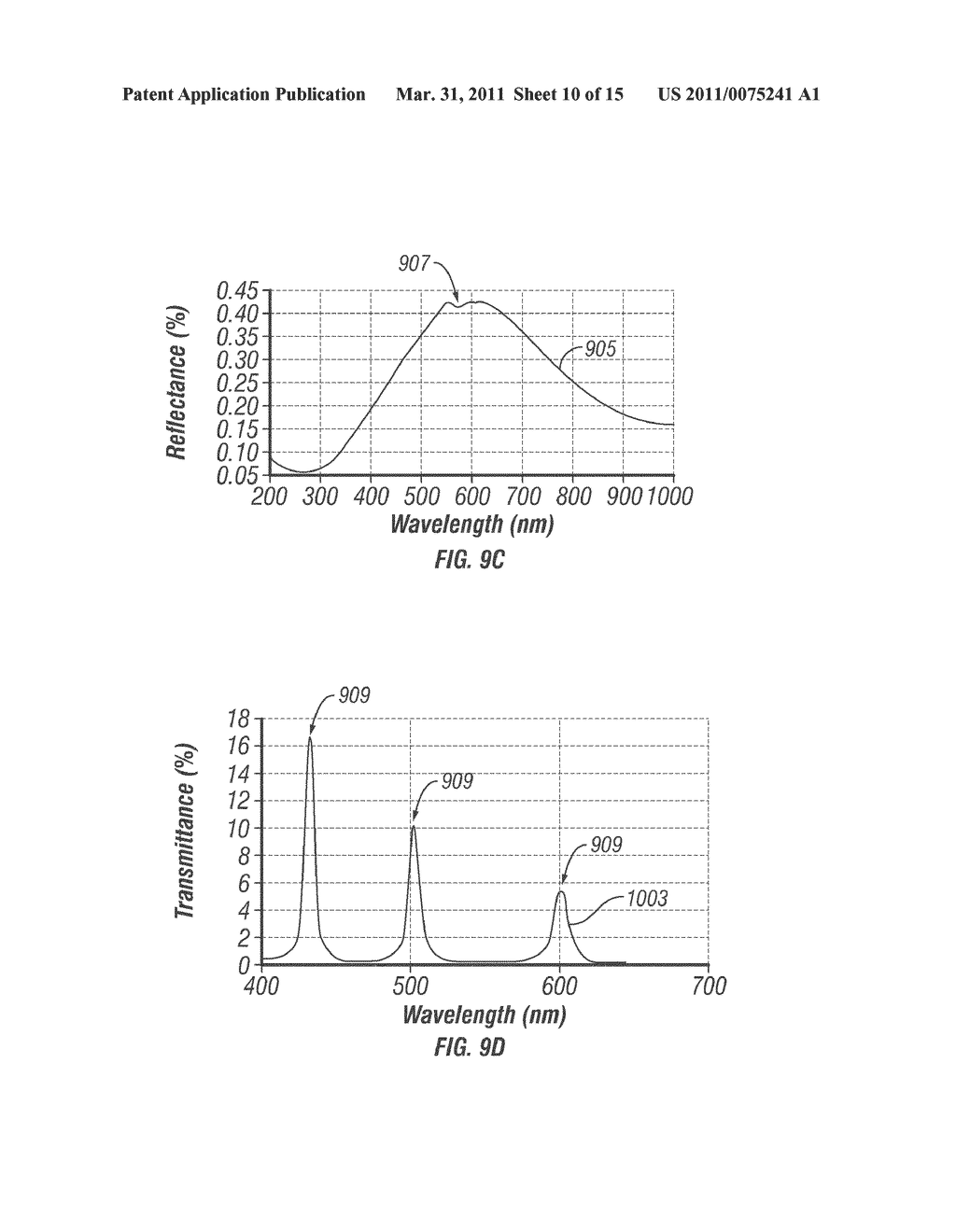 INTERFEROMETRIC DISPLAY WITH INTERFEROMETRIC REFLECTOR - diagram, schematic, and image 11