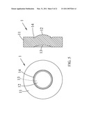 High SAG Optical Lens and Method for Fast Molding the Same diagram and image