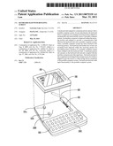 KEYBOARD SLED WITH ROTATING SCREEN diagram and image