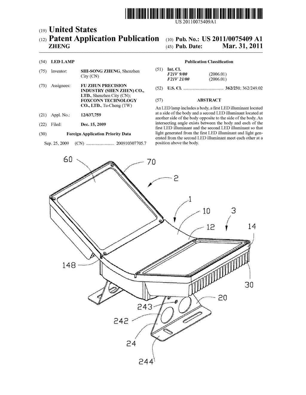 LED LAMP - diagram, schematic, and image 01