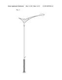 STREET LAMP USING LEDS diagram and image
