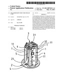 Heat dissipation structure for LED lamp diagram and image