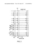 NON-VOLATILE SEMICONDUCTOR MEMORY DEVICE diagram and image