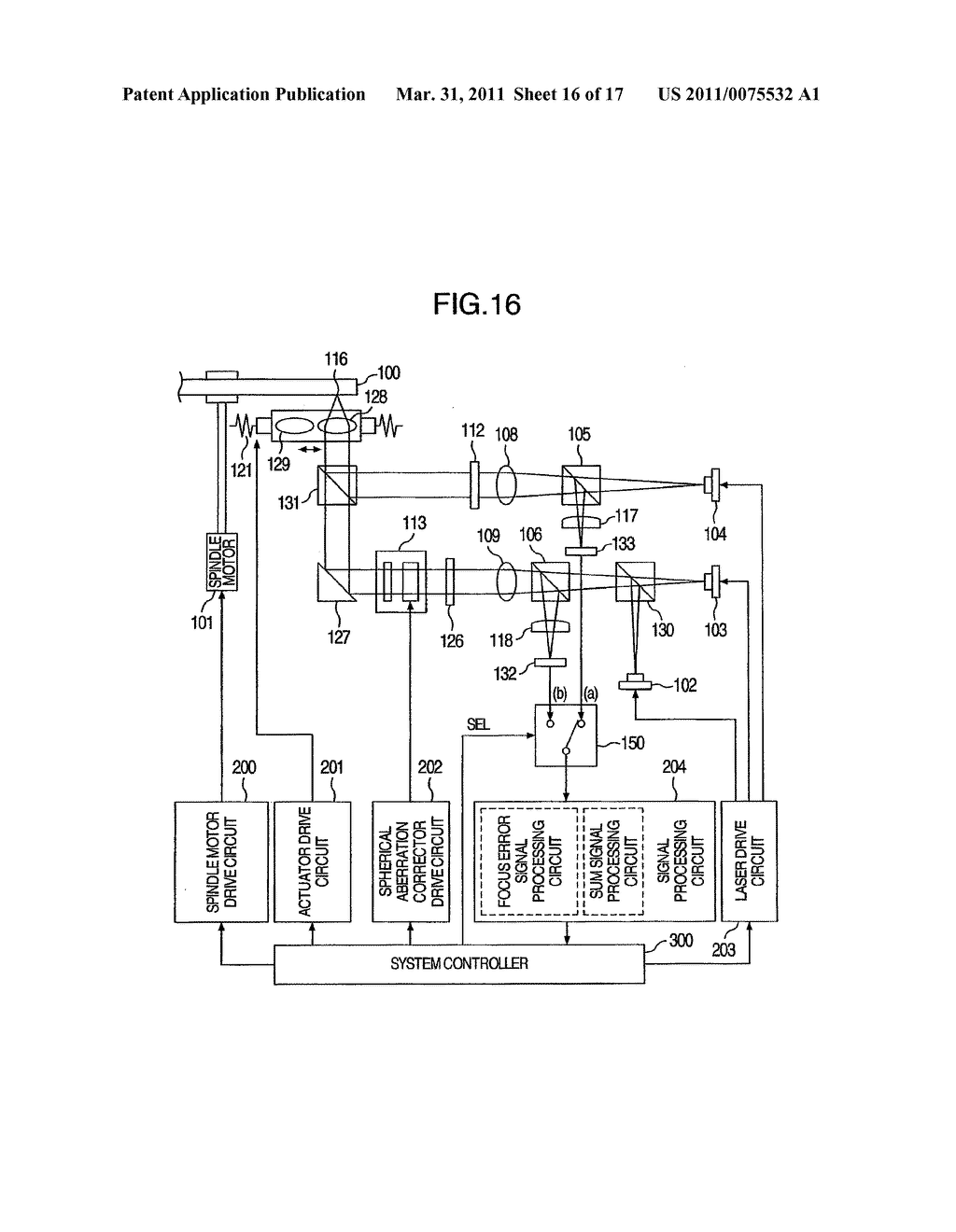 Optical Disk Device and Optical Disk Discriminating Method - diagram, schematic, and image 17