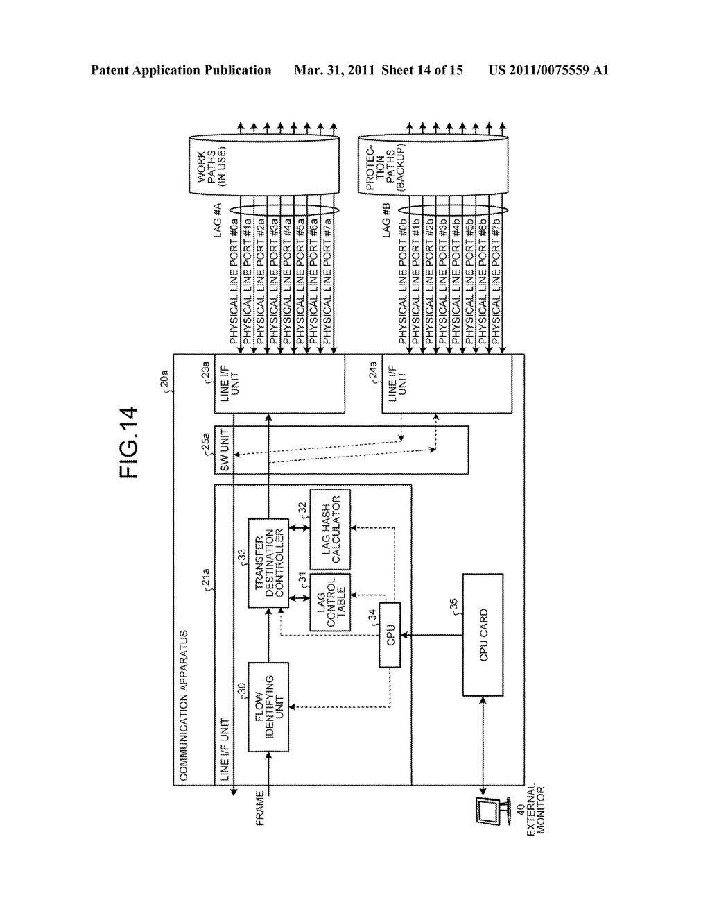 COMMUNICATION APPARATUS AND FRAME TRANSMISSION METHOD - diagram, schematic, and image 15