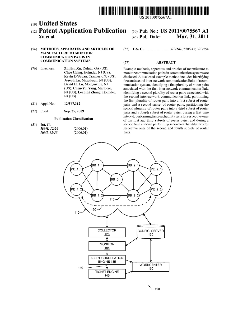 METHODS, APPARATUS AND ARTICLES OF MANUFACTURE TO MONITOR COMMUNICATION PATHS IN COMMUNICATION SYSTEMS - diagram, schematic, and image 01