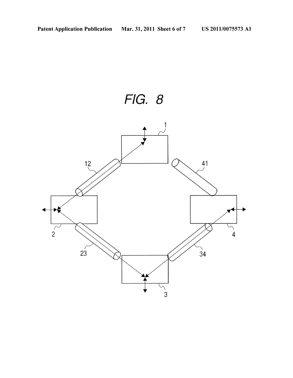 RING NETWORK SYSTEM AND COMMUNICATION PATH CONTROL METHOD - diagram, schematic, and image 07