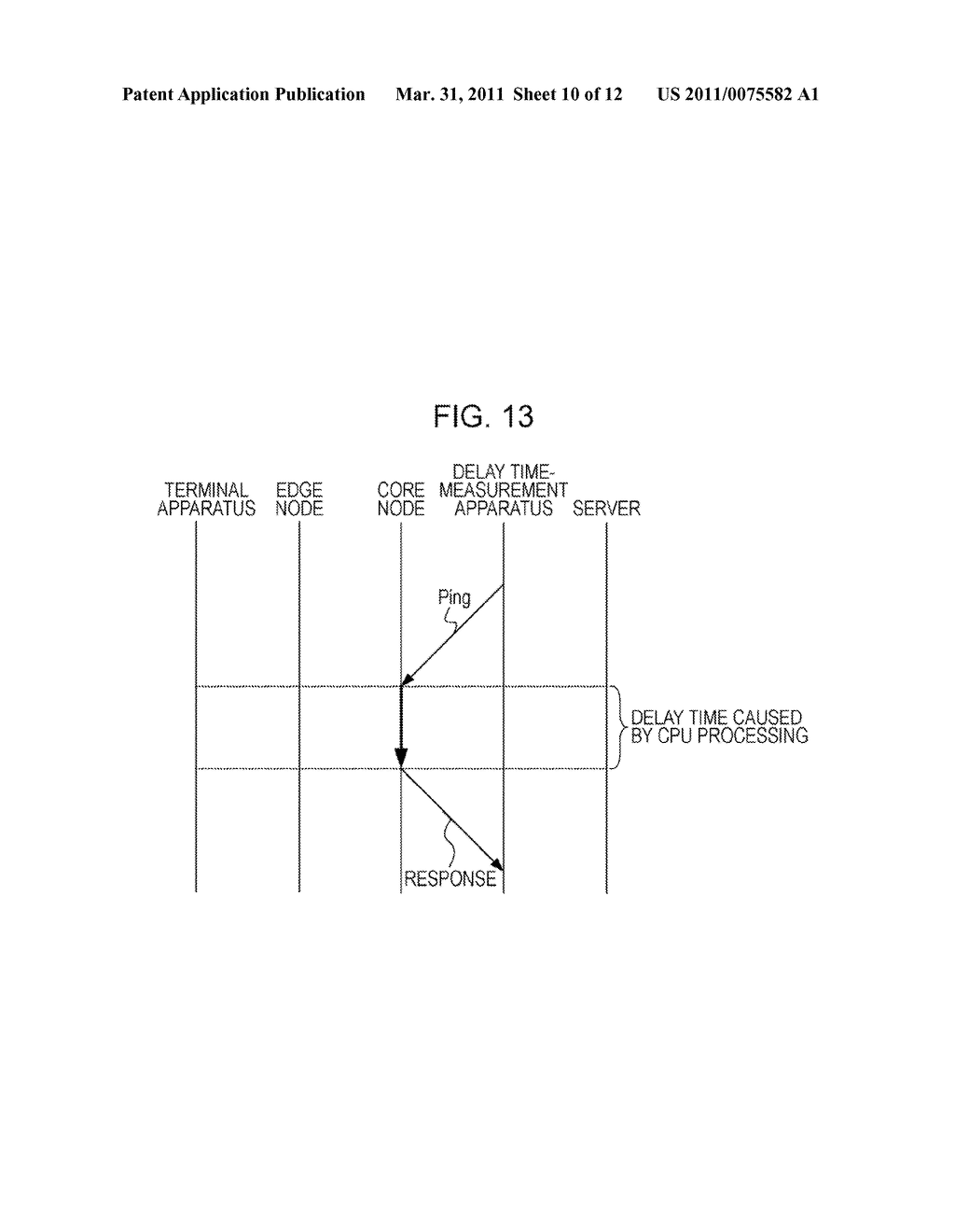 DELAY TIME MEASUREMENT APPARATUS, STORAGE MEDIUM STORING DELAY TIME MEASUREMENT PROGRAM AND NETWORK SYSTEM - diagram, schematic, and image 11