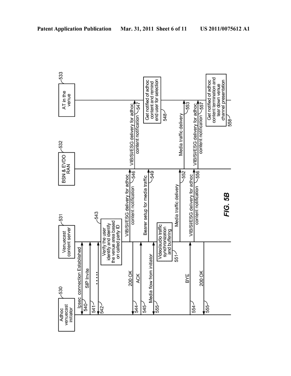 METHOD AND APPARATUS FOR AD HOC VENUE-CAST SERVICE - diagram, schematic, and image 07