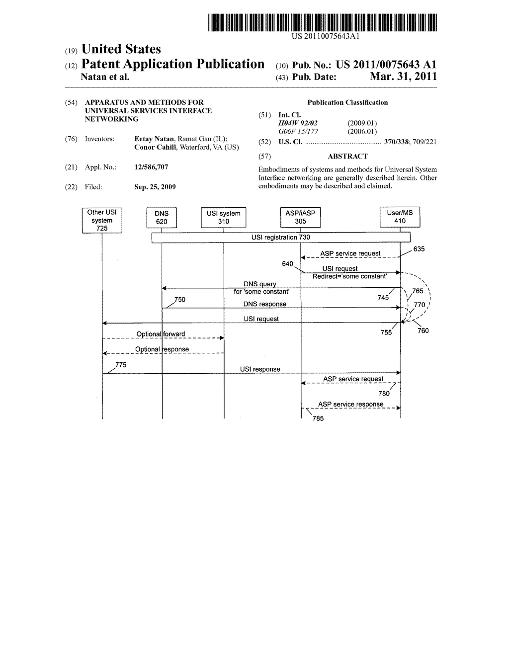 Apparatus and methods for universal services interface networking - diagram, schematic, and image 01