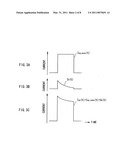 Correction circuit, drive circuit, light emitting device, and method of correcting current pulse waveform diagram and image