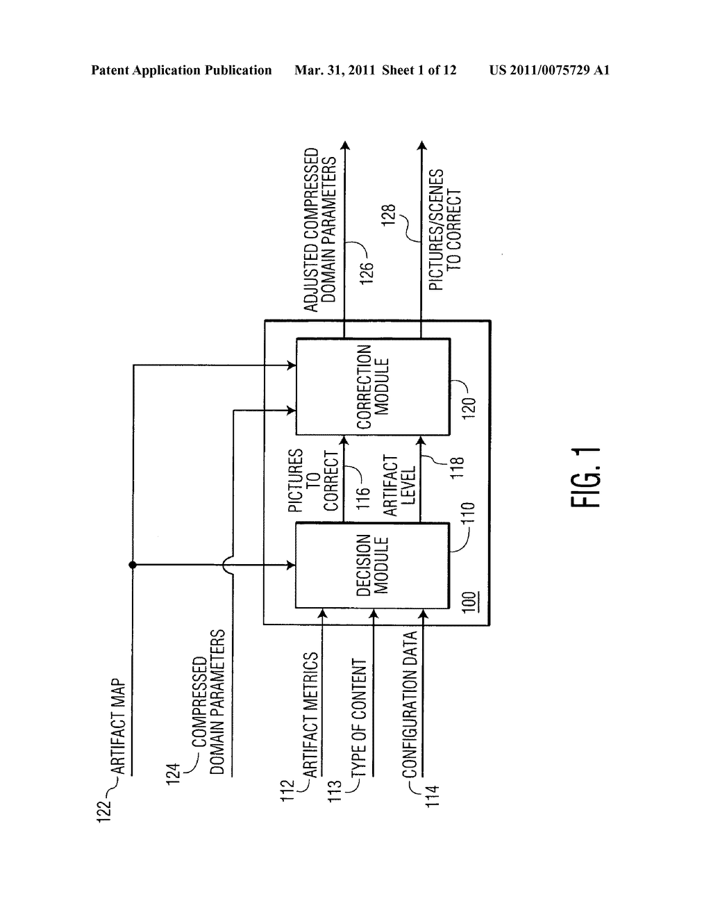  METHOD AND APPARATUS FOR AUTOMATIC VISUAL ARTIFACT ANALYSIS AND ARTIFACT REDUCTION - diagram, schematic, and image 02