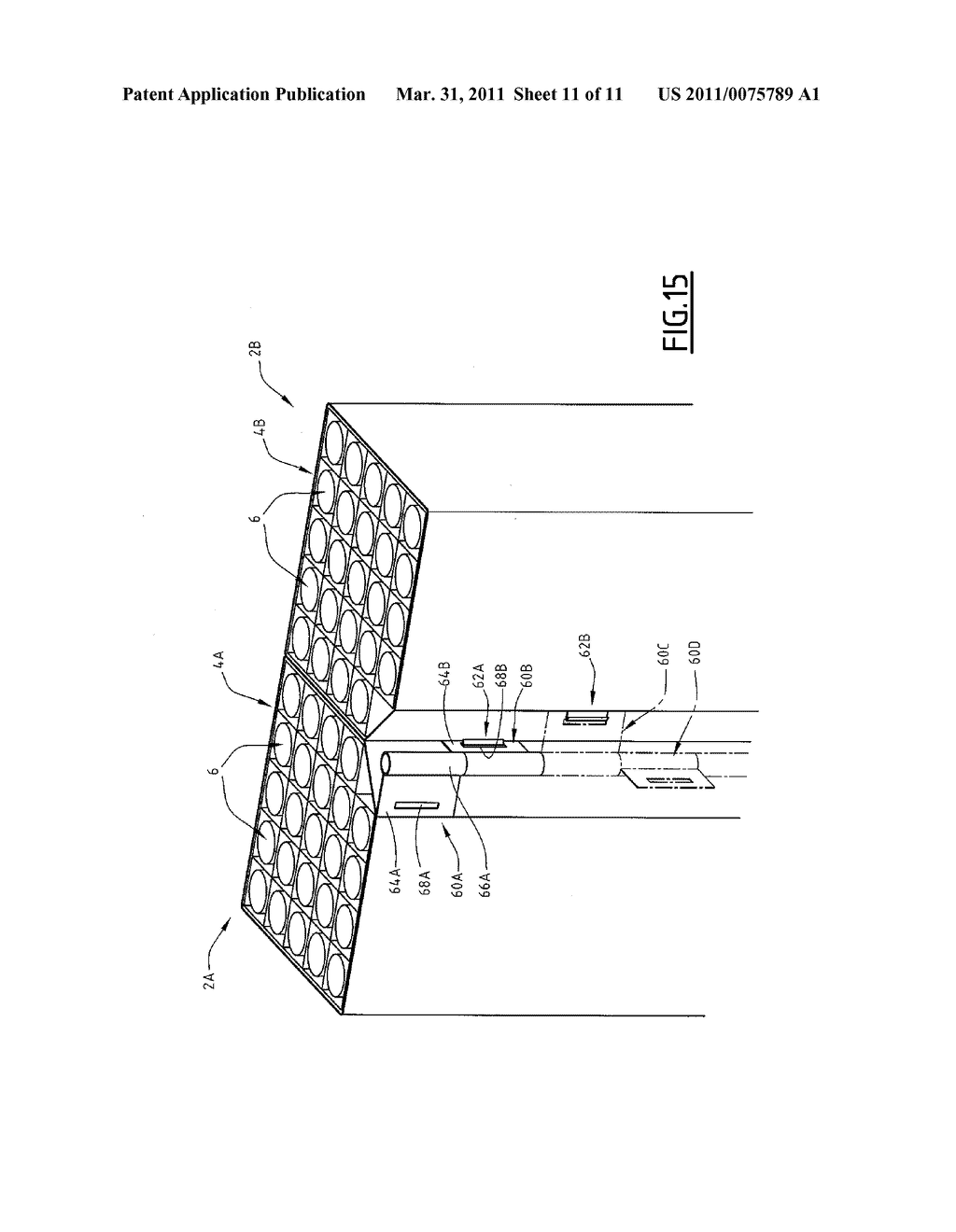 Module for Forming a Nuclear Fuel Assembly and Corresponding Nuclear Fuel Assembly - diagram, schematic, and image 12