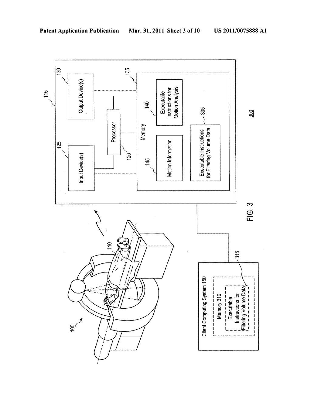 COMPUTER READABLE MEDIUM, SYSTEMS AND METHODS FOR IMPROVING MEDICAL IMAGE QUALITY USING MOTION INFORMATION - diagram, schematic, and image 04