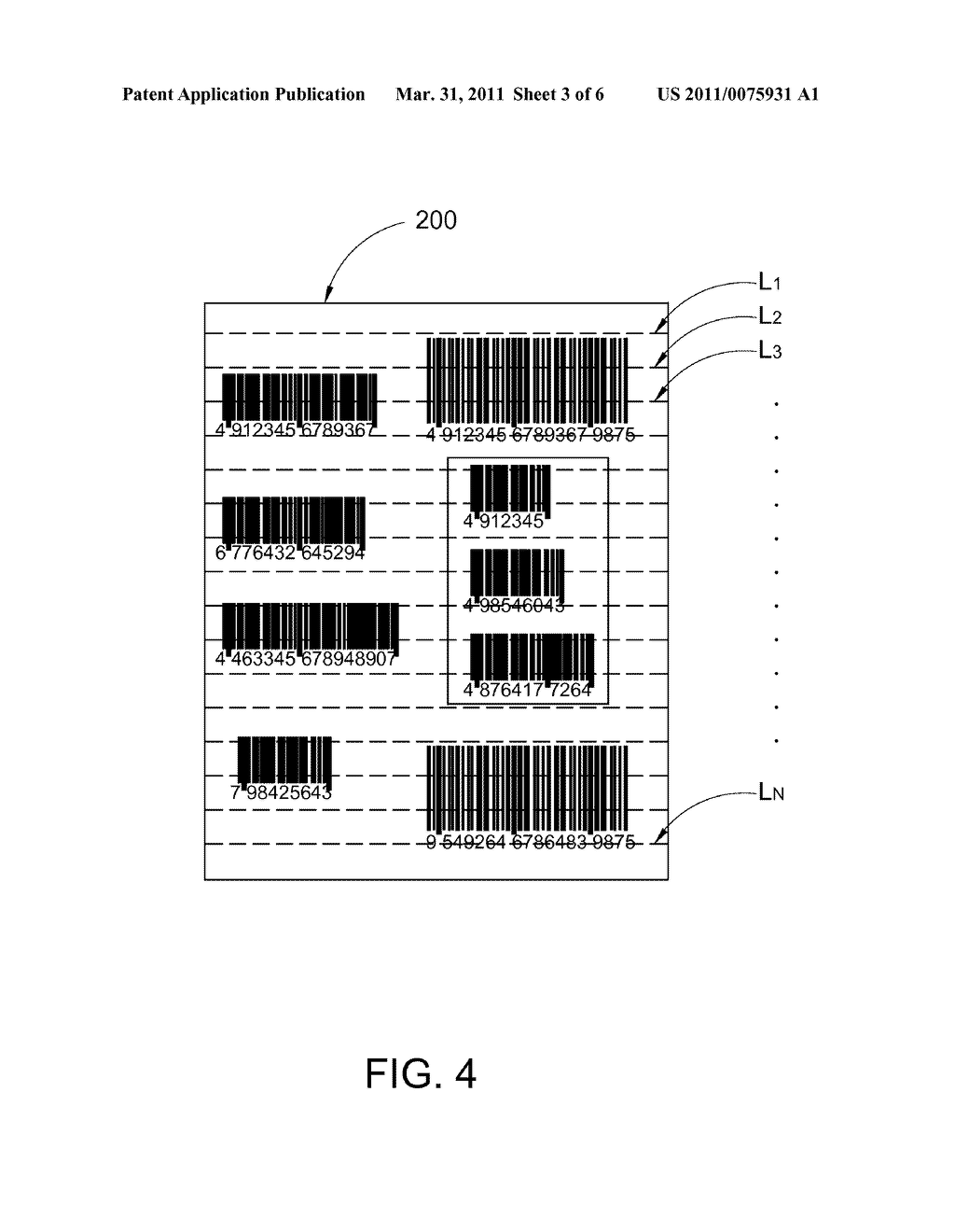 IMAGE PROCESSING METHOD FOR LOCATING AND RECOGNIZING BARCODES IN IMAGE FRAME, COMPUTER READABLE STORAGE MEDIUM, AND IMAGE PROCESSING APPARATUS - diagram, schematic, and image 04
