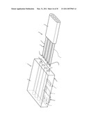 Channeled Substrates For Integrated Optical Devices Employing Optical Fibers diagram and image