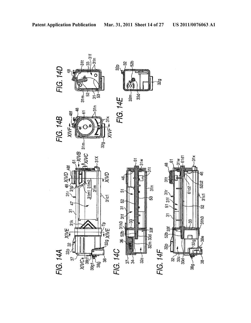 DEVELOPER STORAGE CASE HAVING A DISCHARGE OPENING OF A FLAT SHAPE - diagram, schematic, and image 15