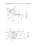 Air compressor having tilted piston diagram and image