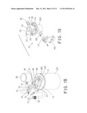 Air compressor having tilted piston diagram and image