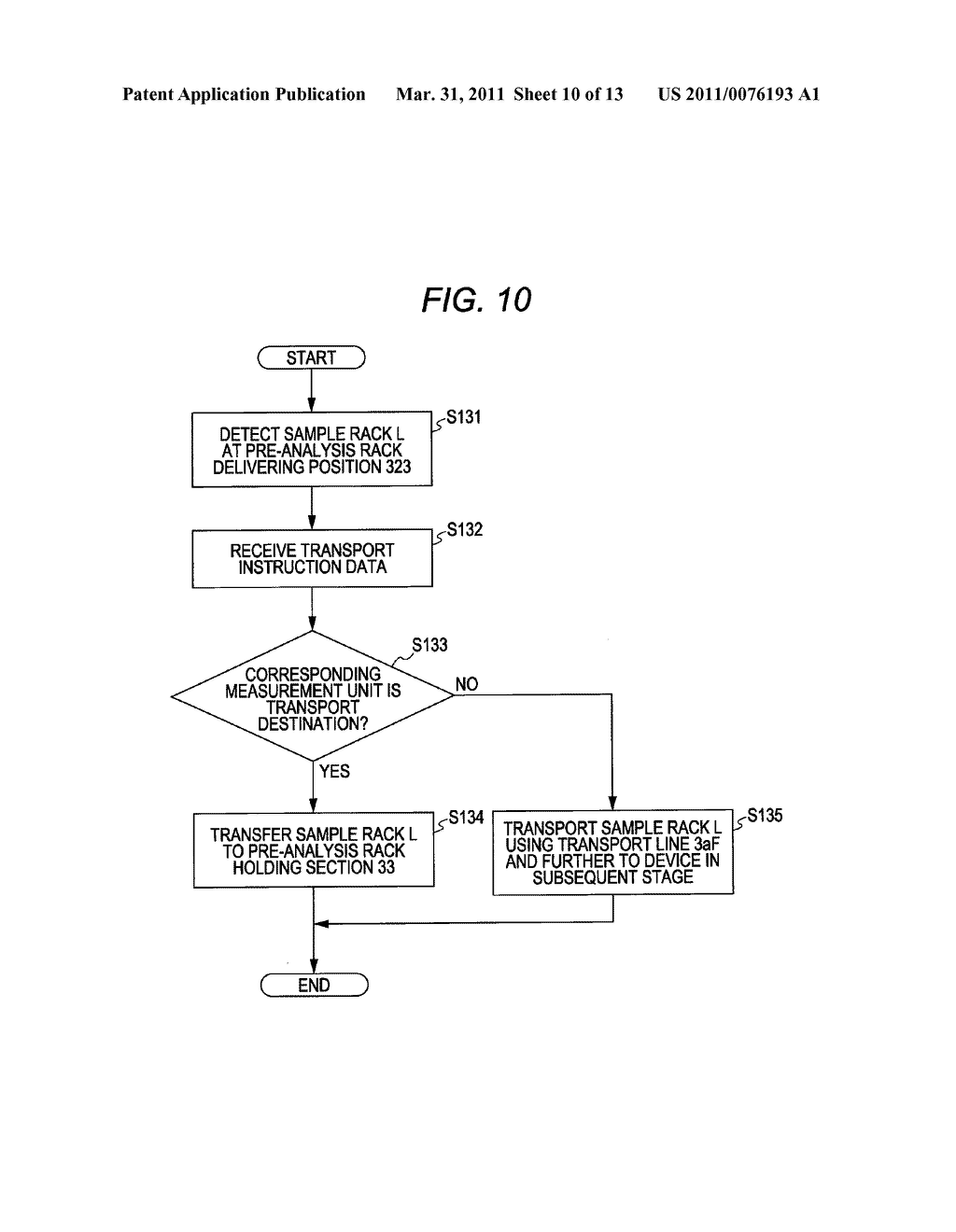 RACK TRANSPORTING APPARATUS AND SAMPLE PROCESSING APPARATUS - diagram, schematic, and image 11