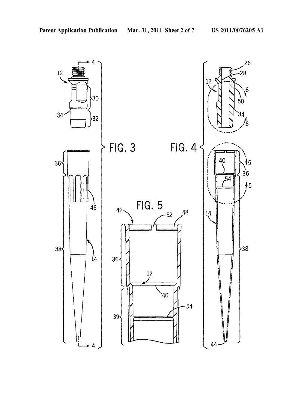 Pipette Tip Mounting Shaft - diagram, schematic, and image 03