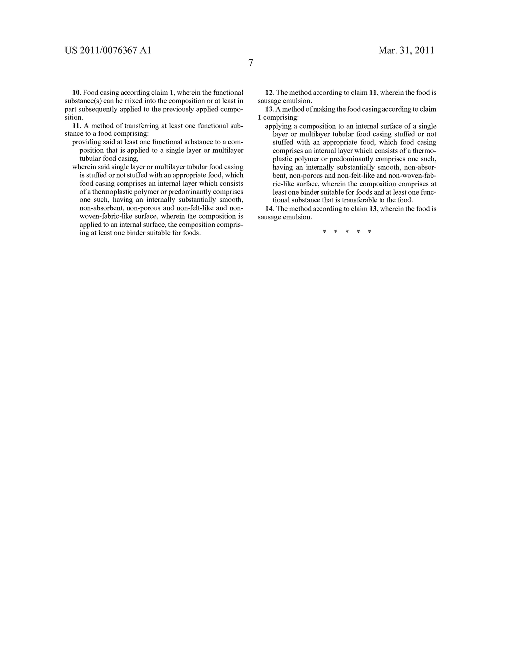 FOOD CASING HAVING AN ADHESIVE SYSTEM AND A TRANSFERABLE FUNCTIONAL SUBSTANCE - diagram, schematic, and image 08