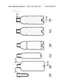 THERMOPLASTIC RESIN CONTAINER FOR WHICH COMPLETION OF RETORT PROCESSING CAN BE CONFIRMED AND METHOD FOR PRODUCING THE SAME diagram and image