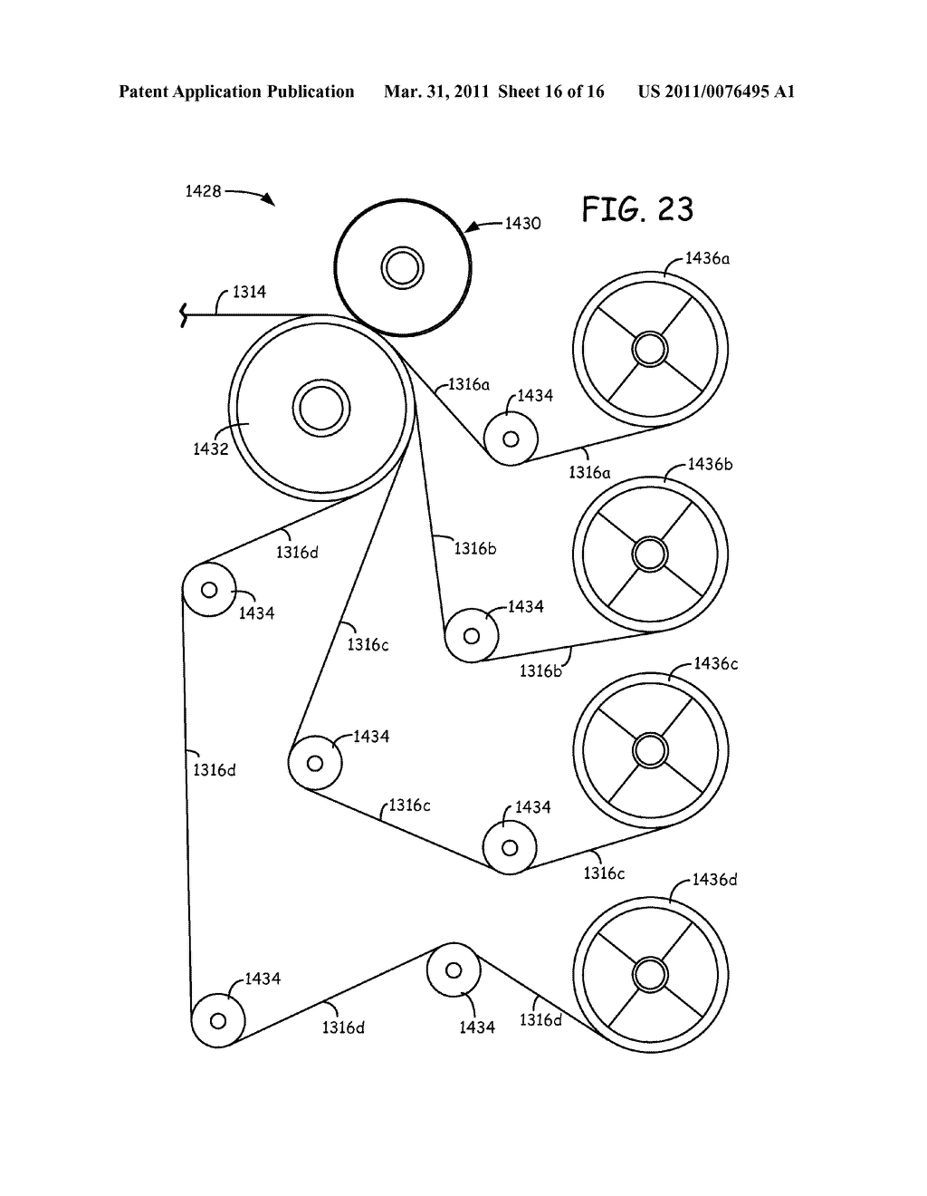 CONSUMABLE MATERIALS HAVING TOPOGRAPHICAL SURFACE PATTERNS FOR USE IN EXTRUSION-BASED DIGITAL MANUFACTURING SYSTEMS - diagram, schematic, and image 17