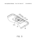 BATTERY COVER ASSEMBLY AND PORTABLE ELECTRONIC DEVICE UTILIZING THE SAME diagram and image