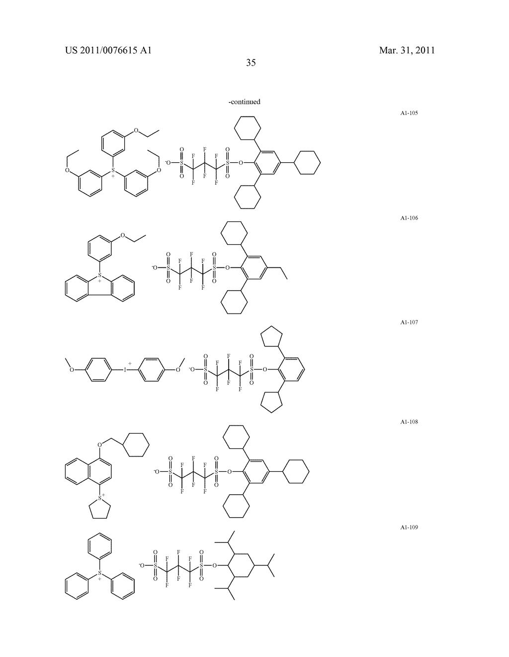 ACTINIC-RAY- OR RADIATION-SENSITIVE RESIN COMPOSITION AND METHOD OF FORMING PATTERN USING THE COMPOSITION - diagram, schematic, and image 36