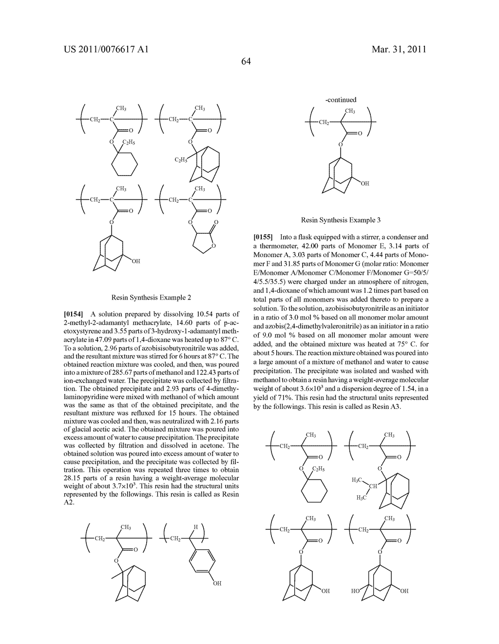 PHOTORESIST COMPOSITION - diagram, schematic, and image 65