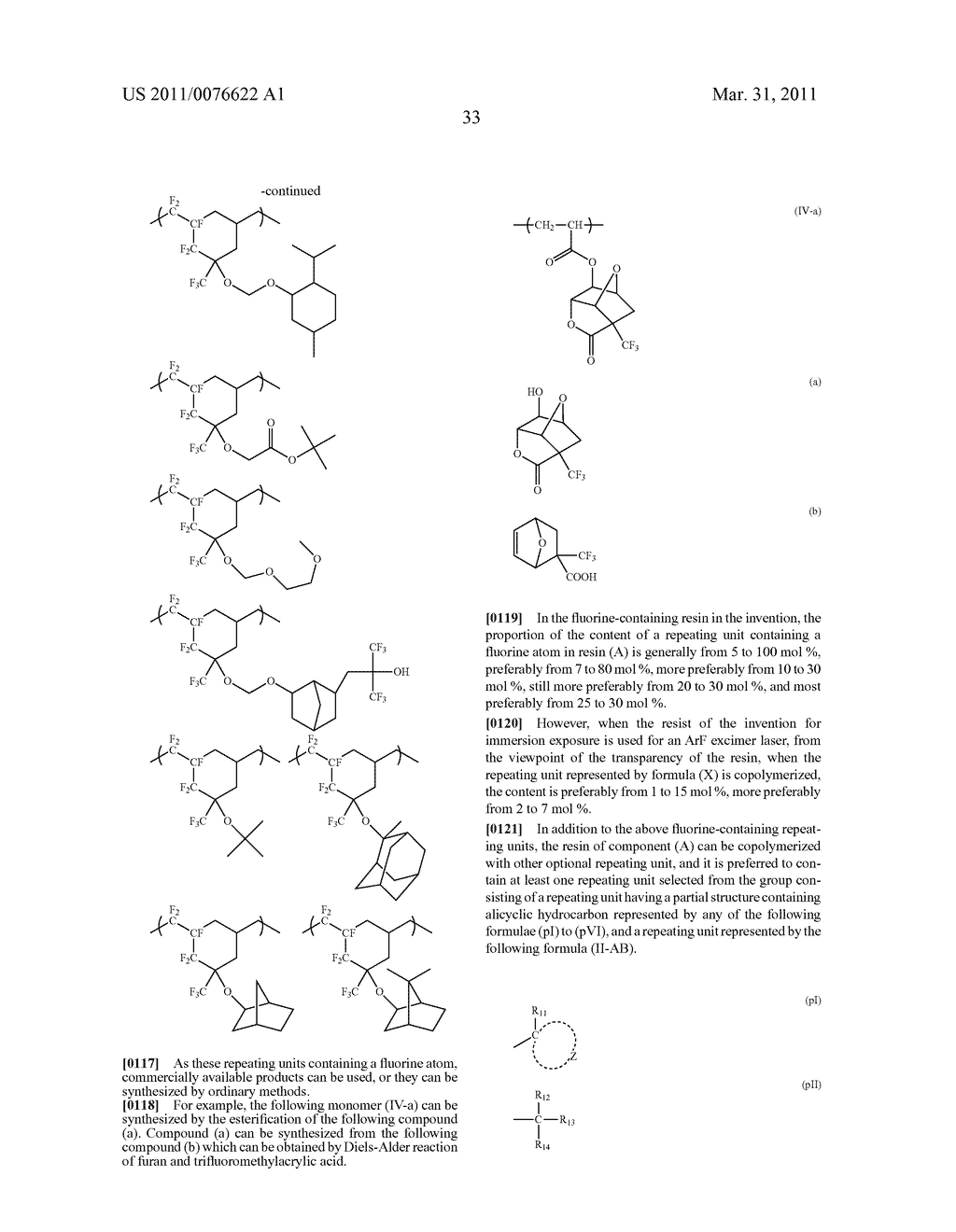 POSITIVE RESIST COMPOSITION FOR IMMERSION EXPOSURE AND PATTERN-FORMING METHOD USING THE SAME - diagram, schematic, and image 34